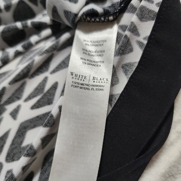 White House Black Market Sz L Casual Shift Dresss - Picture 3 of 4